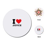 I love joyce Playing Cards Single Design (Round) Front