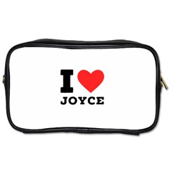 I Love Joyce Toiletries Bag (one Side) by ilovewhateva