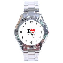 I Love Joyce Stainless Steel Analogue Watch by ilovewhateva