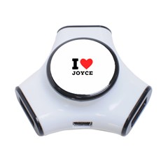 I Love Joyce 3-port Usb Hub by ilovewhateva