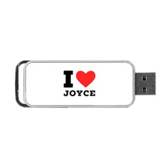 I Love Joyce Portable Usb Flash (two Sides) by ilovewhateva