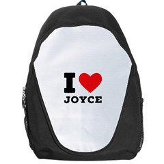 I Love Joyce Backpack Bag by ilovewhateva