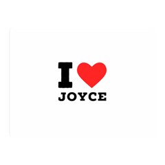 I Love Joyce Premium Plush Fleece Blanket (mini) by ilovewhateva