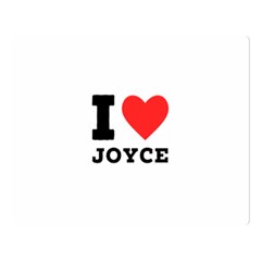 I Love Joyce Premium Plush Fleece Blanket (large) by ilovewhateva