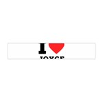 I love joyce Premium Plush Fleece Scarf (Mini) Front