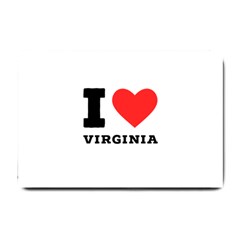 I Love Virginia Small Doormat by ilovewhateva