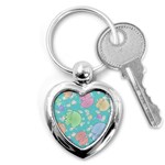 Jellyfish Animal Translucent Key Chain (Heart) Front