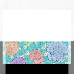 Jellyfish Animal Translucent Rectangular Jigsaw Puzzl