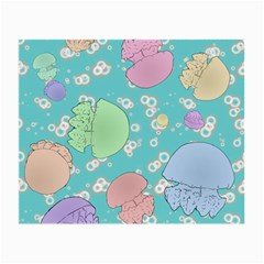 Jellyfish Animal Translucent Small Glasses Cloth (2 Sides) by Semog4