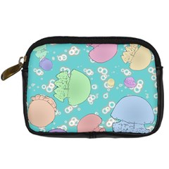 Jellyfish Animal Translucent Digital Camera Leather Case