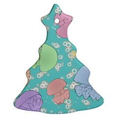 Jellyfish Animal Translucent Ornament (christmas Tree) 