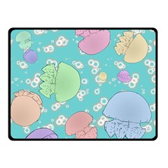 Jellyfish Animal Translucent Fleece Blanket (small) by Semog4