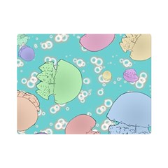 Jellyfish Animal Translucent One Side Premium Plush Fleece Blanket (mini) by Semog4