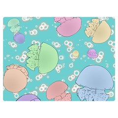 Jellyfish Animal Translucent One Side Premium Plush Fleece Blanket (extra Small) by Semog4