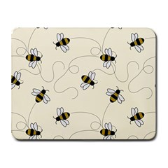 Insects Bees Digital Paper Small Mousepad by Semog4