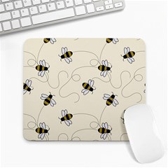 Insects Bees Digital Paper Large Mousepad by Semog4