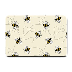 Insects Bees Digital Paper Small Doormat by Semog4