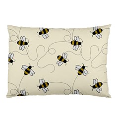 Insects Bees Digital Paper Pillow Case by Semog4