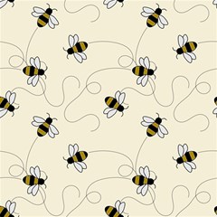 Insects Bees Digital Paper Play Mat (square) by Semog4