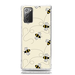 Insects Bees Digital Paper Samsung Galaxy Note 20 Tpu Uv Case