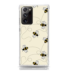 Insects Bees Digital Paper Samsung Galaxy Note 20 Ultra Tpu Uv Case