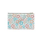 Background Pattern Texture Design Cosmetic Bag (Small) Back