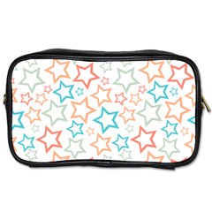 Background Pattern Texture Design Toiletries Bag (one Side)