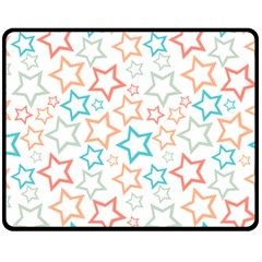 Background Pattern Texture Design One Side Fleece Blanket (medium)