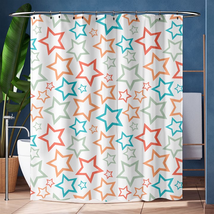 Background Pattern Texture Design Shower Curtain 60  x 72  (Medium) 