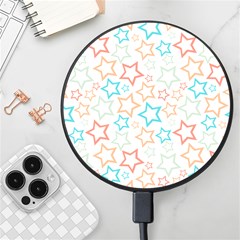 Background Pattern Texture Design Wireless Fast Charger(black) by Semog4