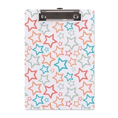 Background Pattern Texture Design A5 Acrylic Clipboard by Semog4