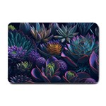 Ai Generated Succulents Flowers Small Doormat 24 x16  Door Mat