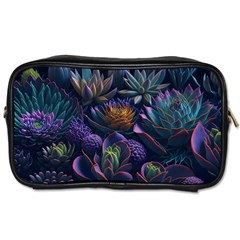 Ai Generated Succulents Flowers Toiletries Bag (two Sides) by Semog4