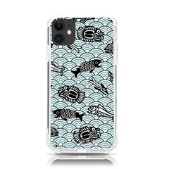 Fish Koi Ocean Sea Oriental Waves Iphone 11 Tpu Uv Print Case by Semog4