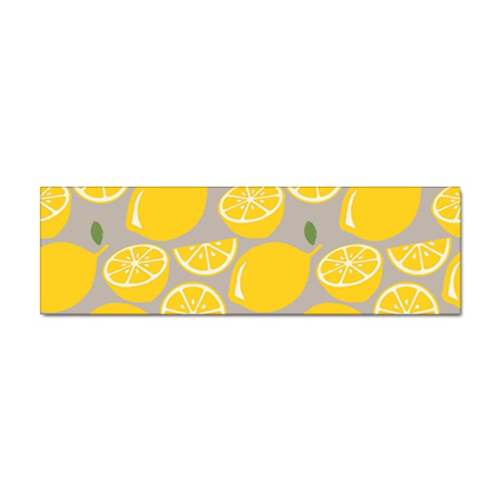 Lemon Background Lemon Wallpaper Sticker Bumper (10 pack)