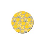 Lemon Background Lemon Wallpaper Golf Ball Marker (4 pack) Front