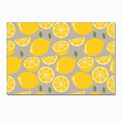 Lemon Background Lemon Wallpaper Postcard 4 x 6  (pkg Of 10) by Semog4