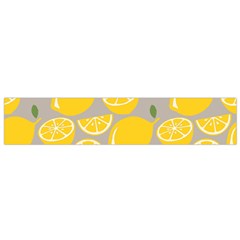 Lemon Background Lemon Wallpaper Small Premium Plush Fleece Scarf by Semog4