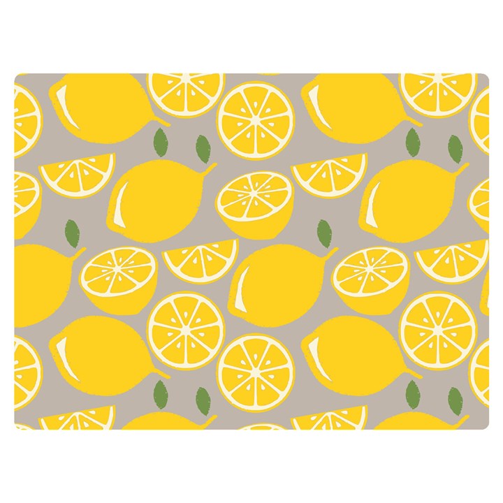 Lemon Background Lemon Wallpaper Premium Plush Fleece Blanket (Extra Small)