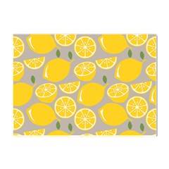 Lemon Background Lemon Wallpaper Crystal Sticker (a4) by Semog4