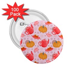 Pumpkin Tea Cup Pie Dessert 2 25  Buttons (100 Pack)  by Semog4