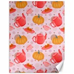 Pumpkin Tea Cup Pie Dessert Canvas 12  x 16  11.86 x15.41  Canvas - 1