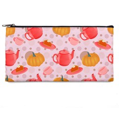 Pumpkin Tea Cup Pie Dessert Pencil Case by Semog4