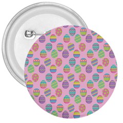 Egg Easter Eggs Pastel Digital Art 3  Buttons by Semog4