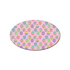 Egg Easter Eggs Pastel Digital Art Sticker (oval) by Semog4