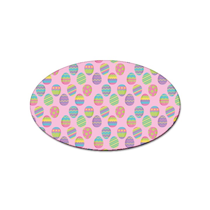 Egg Easter Eggs Pastel Digital Art Sticker (Oval)