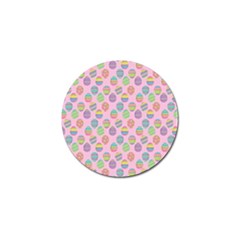 Egg Easter Eggs Pastel Digital Art Golf Ball Marker by Semog4