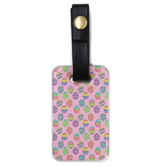 Egg Easter Eggs Pastel Digital Art Luggage Tag (one Side) by Semog4