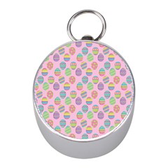 Egg Easter Eggs Pastel Digital Art Mini Silver Compasses by Semog4