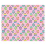 Egg Easter Eggs Pastel Digital Art Premium Plush Fleece Blanket (Small) 50 x40  Blanket Front